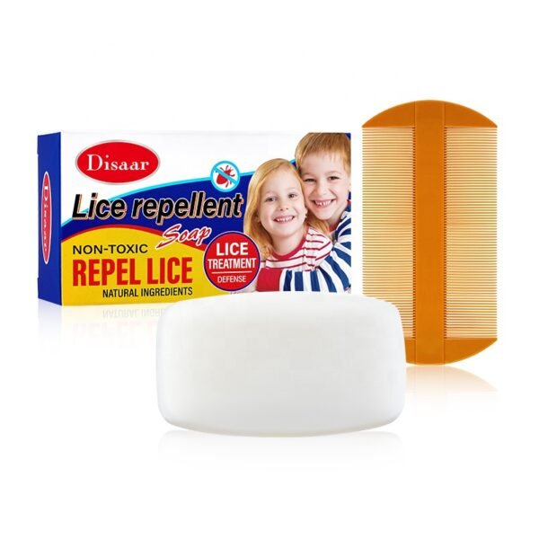 Disaar natural ingredient lice repellent soap deep cleansing skin non toxic repel lice bath soaps