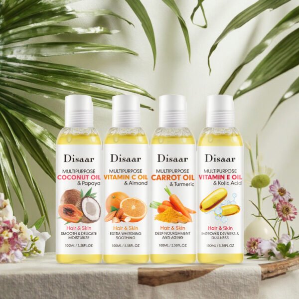 Disaar Wholesale Brightening Body Oil with Kojic Acid Vitamin C Turmeric Improves Dryness Dullness Skin Massage Oil New