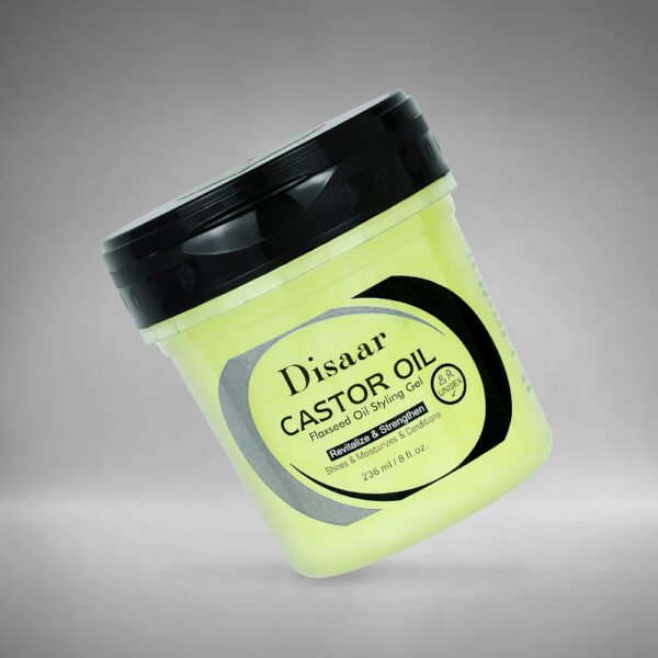 Best Men's Hair Care Styling Gel Products Natural Black Castor Oil Hair Strengthener Wax Hair Styling Gel for Men