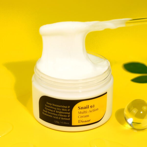 Disaar Hot Snail Mucin Multi-action Face Cream with Retionl Brighten Snail 92 All in One Cream Firming Nourishing Dry Skin - Image 2