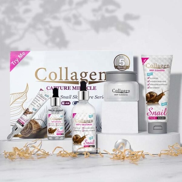 Disaar whitening skin care facial snail skin care set private label collagen snail skin care sets