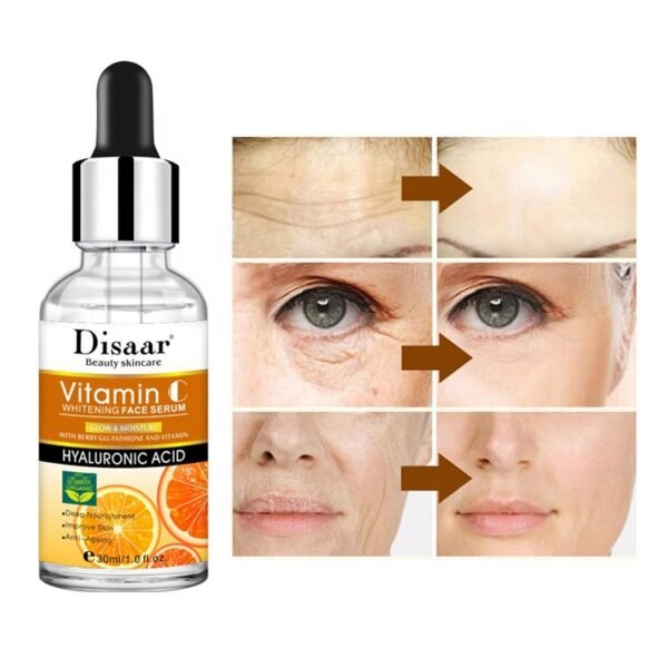 Disaar OEM organic vitamin C whitening facial skin serum natural skin care moisturizing anti age serum - Image 2