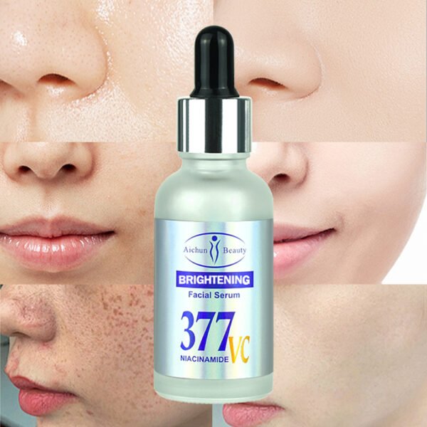 Custom 377 & Niacinamide Face Serum Vitamin C Fade Dark Spots Brightening Even Skin Tone Moisturizing Face Serum For Skin Care - Image 2