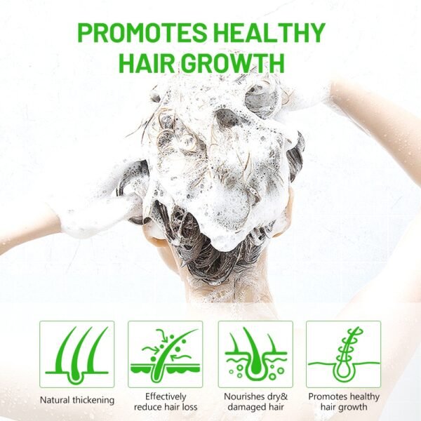 Disaar natural rice hair growth soap anti hair loss bar soap for damaged hair - Image 3