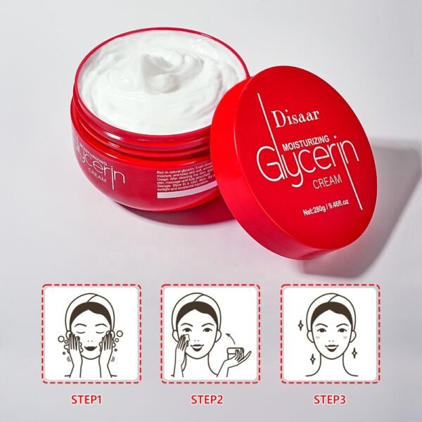 Disaar private label moisturizing glycerin face cream whitening cream for face - Image 3