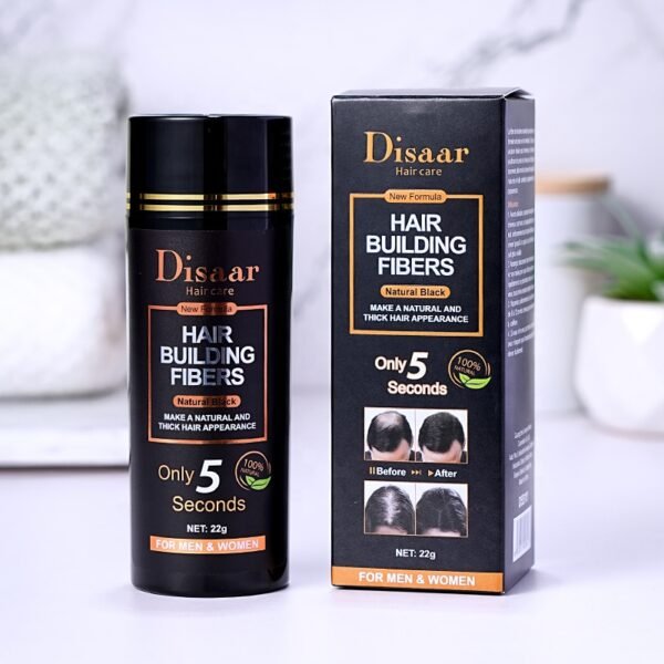 Disaar cover grey hair black hair building fibre spray powder for thinning hair