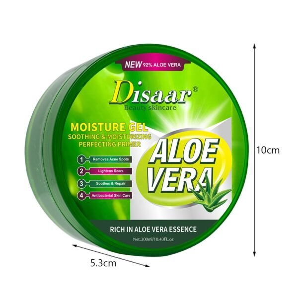 Disaar Skin Damage Repair Moisturizing Natural Organic Vitamins Collagen Organic aloe vera gel for skin lightening - Image 3