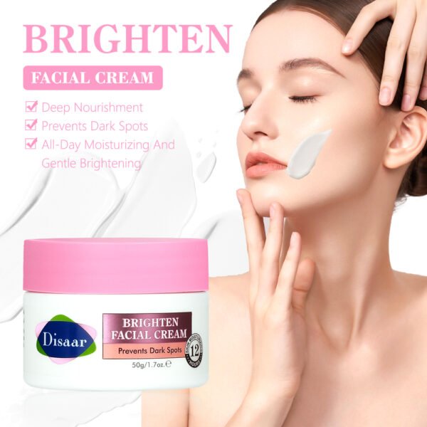 Disaar New Niacinamide Brightening Face Cream Vitamin E Plant Extracts Nourishing Ingredients Fair Skin Dark Spots Best Face Lotion