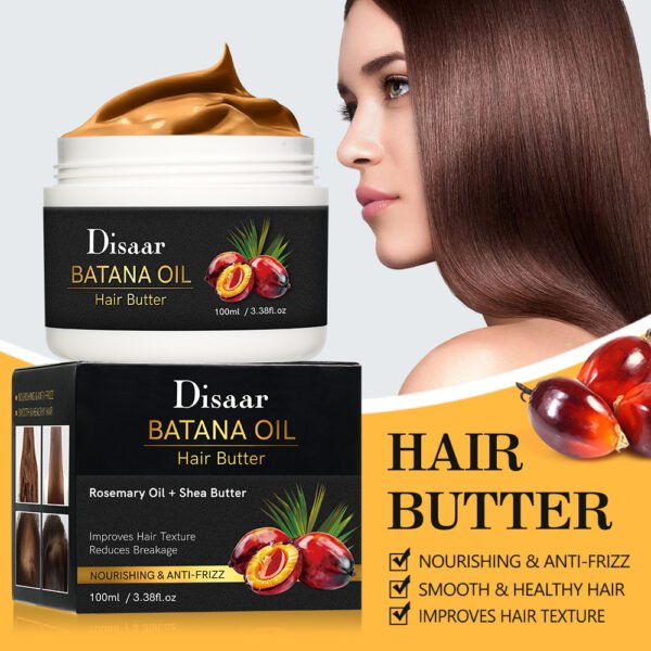 Disaar New Batana Oil Nourishing Hair Butter Growth Cream With Rosemary Oil & Shea Butter Moisturizing Strengthener Repair Hair Mask