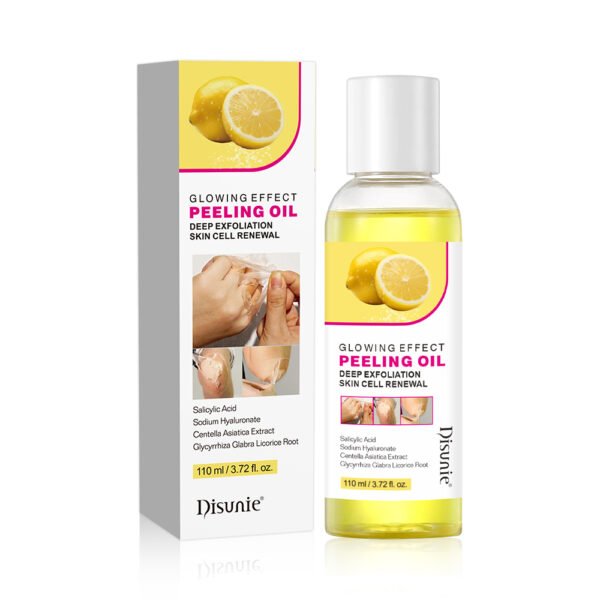 Disunie Private Label Extra Strength Yellow Peeling Oil Knuckles Skin Whitening Remove Dead Skin Exfoliating Anti Dark Spots Oil - Image 3