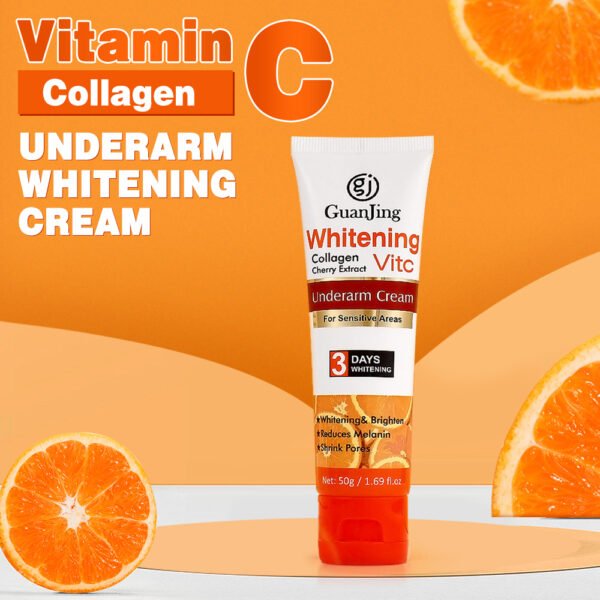 Disaar Vitamin C Armpit Dark Spot Remover Lightening Collagen Body Skin Lotion Underarm Whitening Cream for Spots in the Armpit - Image 3