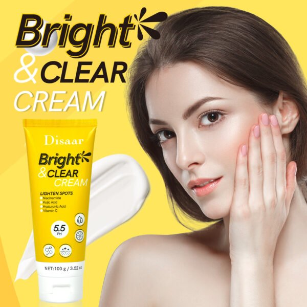 Disaar OEM Kojic Acid & Vitamin C Face Cream Brightening & Clear Skin Care Products Fade Dark Spots Skin Repair Face Body Cream
