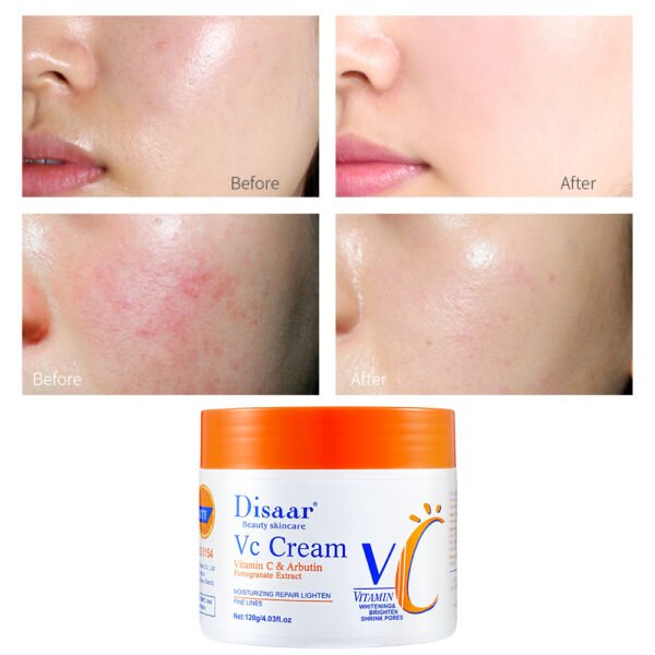 Disaar Vitamin C Skin Whitening Moisturizer Face Cream Day And Night Facial Cream For Skin Brighten Moisture - Image 3