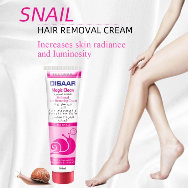 Disaar body armpit whitening smooth snail hair removal cream for for normal sensitive skin - Image 3