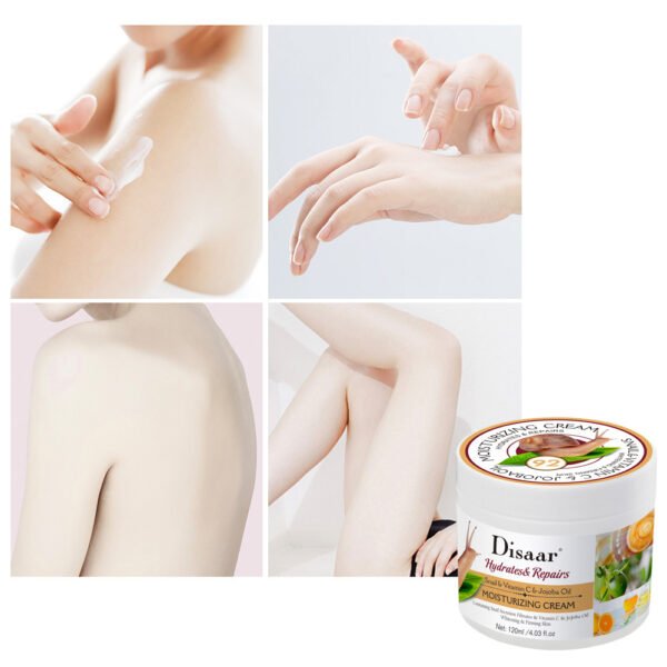 Disaar avocado honey castor oil moisturizing cream body face lotion 120ml - Image 4