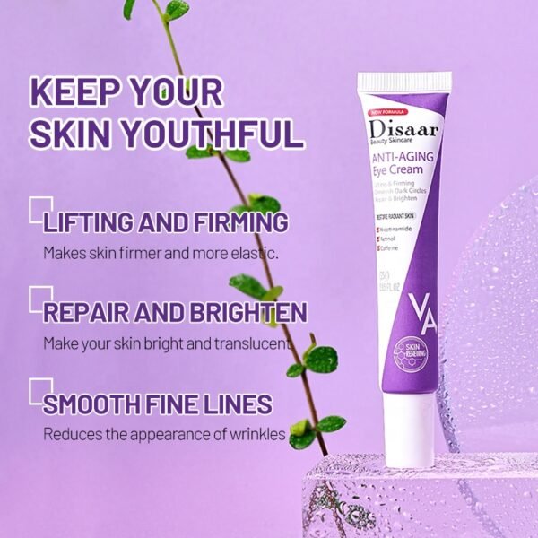 Disaar skin care retionl nicotinamide eye cream dark circles removal anti aging eye cream for women - Image 4