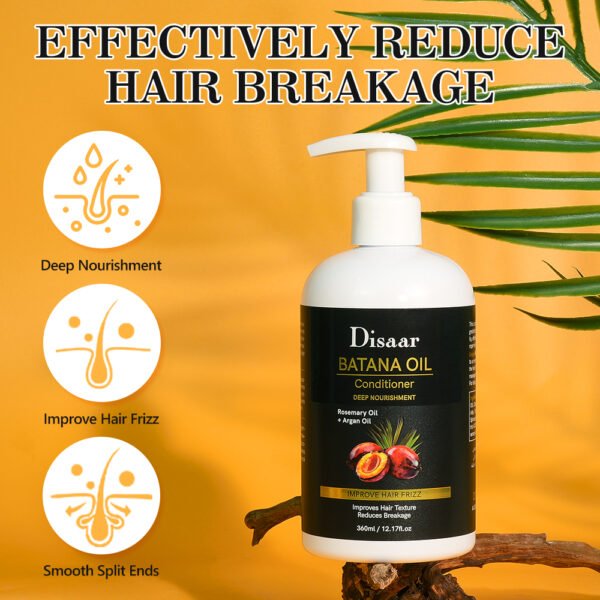OEM Organic Batana Oil Hair Conditioner Nourishing Smoothing Moisturizing Oil Batana Hair Care Repair Conditioner Cream Products - Image 4