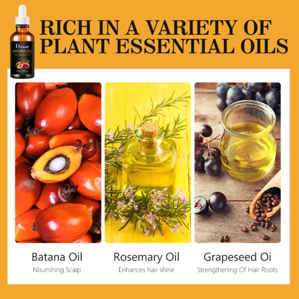 Disaar 60ml Oil Batana Rosemary Oil For Smoothing Hair Shiny And Silky Hair Scalp Care Essential Oil Products Private Label - Image 4