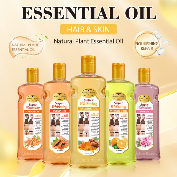 Full Body Skin Massage Oil with Flowers for Women Multi-purpose Deeply Moisturizing Soothing Brightening Skin Oil
