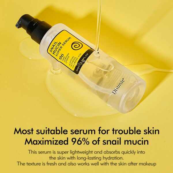 Best 96% Snail Secretion Filtrate Extract Skin Care Face Serum Oem Hyaluronic Acid Dark Spots Skin Repair Serum For Face - Image 4
