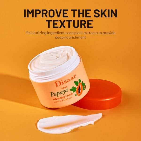 Papaya Whitening Face Cream Vitamin E Anti Age Moisturizing Face Cream For Dark Spots - Image 4