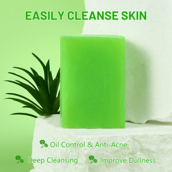 Disaar Best Oil Control Rosemary Soap Centella Essence Soap Natural Plant Face Body Cleaning Brightening Moisturizing Repair Acne Soap - Image 4