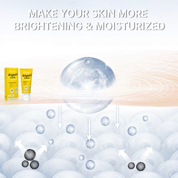 Disaar OEM Kojic Acid & Vitamin C Face Cream Brightening & Clear Skin Care Products Fade Dark Spots Skin Repair Face Body Cream - Image 4
