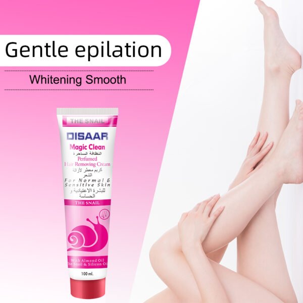 Disaar body armpit whitening smooth snail hair removal cream for for normal sensitive skin - Image 4