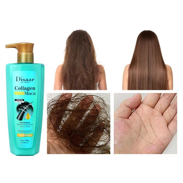 Disaar Private Label Maca & Collagen Conditioner Keratin Hair Health Care Moisturizer Repair Products Nourishing Hair Conditioner - Image 5
