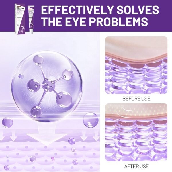 Disaar skin care retionl nicotinamide eye cream dark circles removal anti aging eye cream for women - Image 5