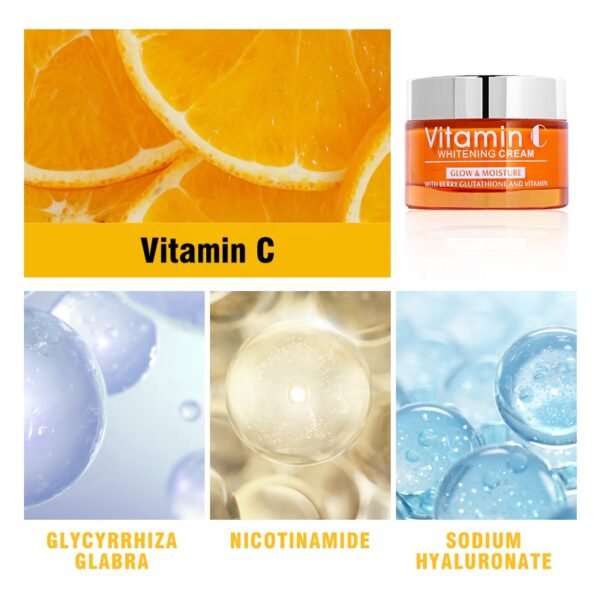 Disaar moisturizer face cream vitamin c whitening skin cream 50ml - Image 5