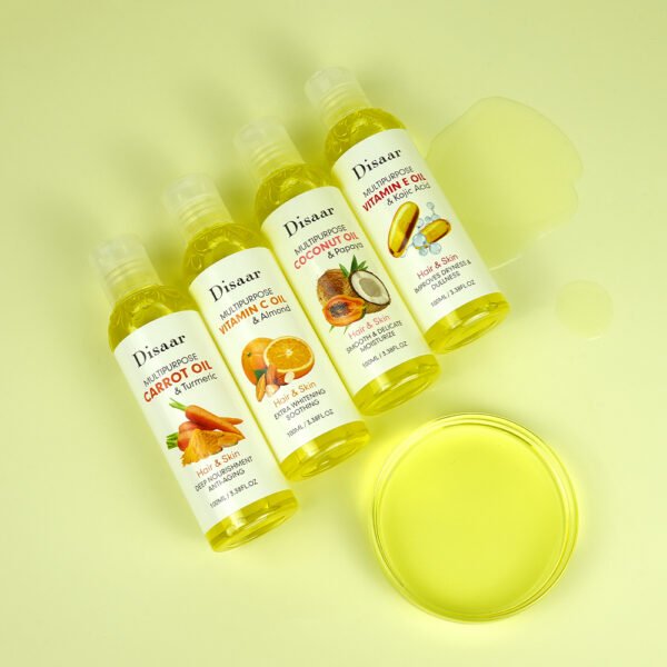 Disaar Wholesale Brightening Body Oil with Kojic Acid Vitamin C Turmeric Improves Dryness Dullness Skin Massage Oil New - Image 5