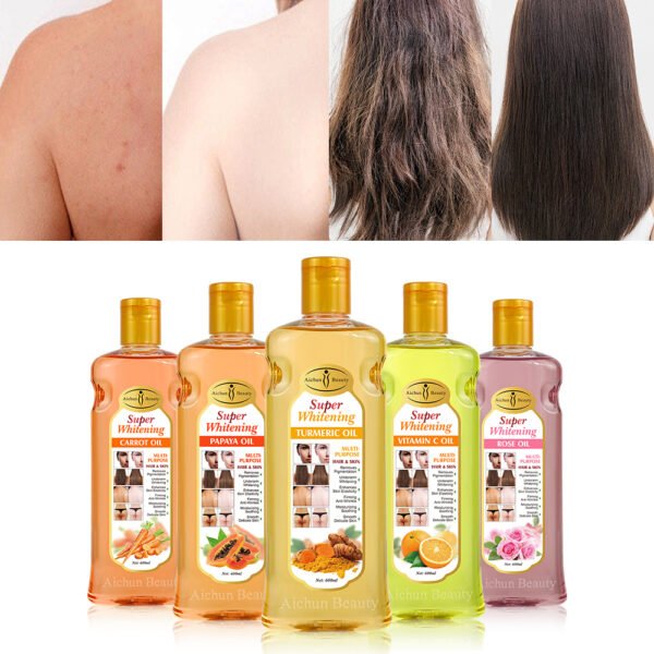 Full Body Skin Massage Oil with Flowers for Women Multi-purpose Deeply Moisturizing Soothing Brightening Skin Oil - Image 5