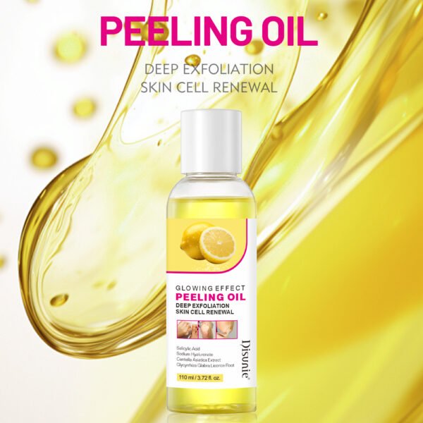 Disunie Private Label Extra Strength Yellow Peeling Oil Knuckles Skin Whitening Remove Dead Skin Exfoliating Anti Dark Spots Oil - Image 5