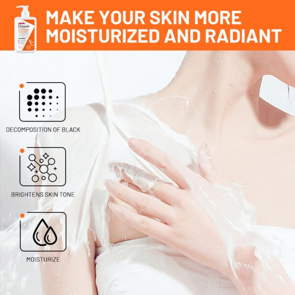 Disaar OEM Wholesale Private Label Niacinamide Anti Dark Skin Extra Moisturizing Anti Aging Wrinkle Whitening Body Lotion Cream - Image 6