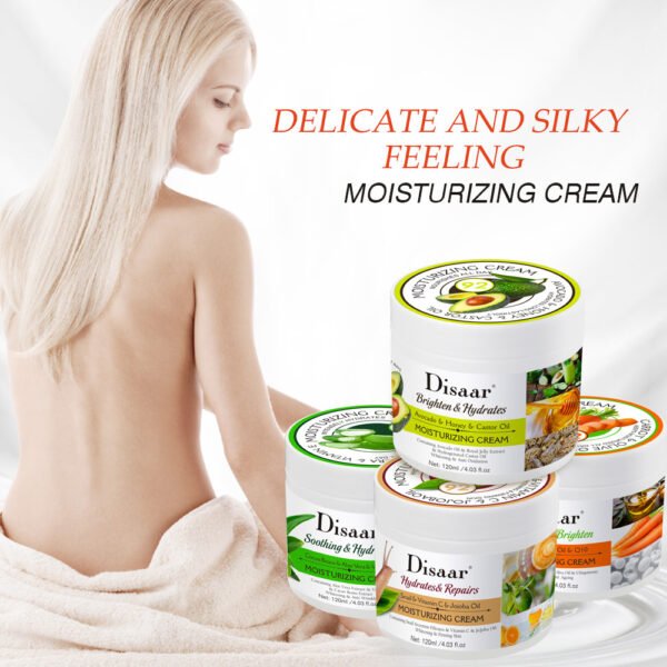 Disaar avocado honey castor oil moisturizing cream body face lotion 120ml