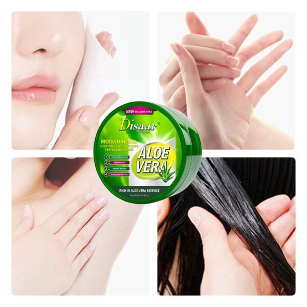 Disaar Skin Damage Repair Moisturizing Natural Organic Vitamins Collagen Organic aloe vera gel for skin lightening - Image 6