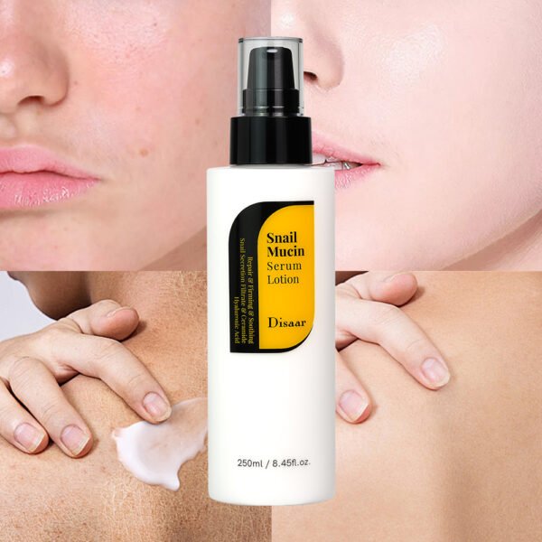 Disaar Snail Mucin Serum Lotion Ceramide Face Cream & Lotion Repair Brighten Skin Lightening Body Firming Facial Lotion - Image 6