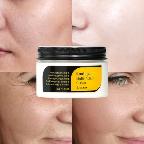 Disaar Hot Snail Mucin Multi-action Face Cream with Retionl Brighten Snail 92 All in One Cream Firming Nourishing Dry Skin - Image 6