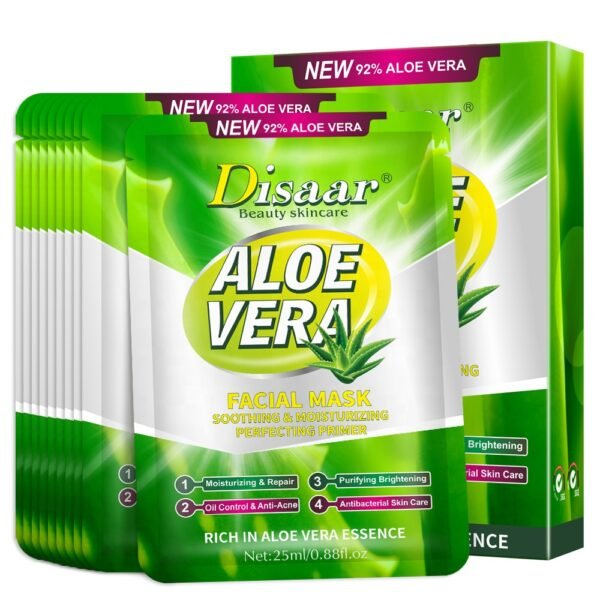 Disaar new organic 92% aloe vera facial mask skin care moisturizing face mask - Image 6