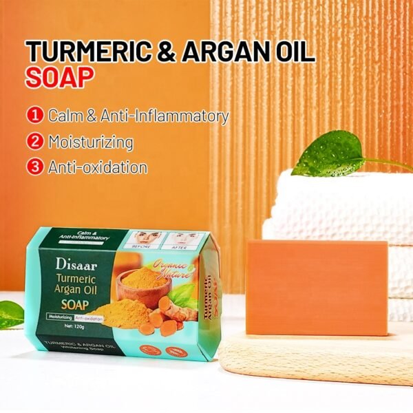 Disaar turmeric argan oil face cream anti aging facial cream skin care whitening skin cream - Image 6