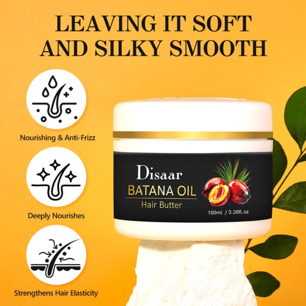 Disaar New Batana Oil Nourishing Hair Butter Growth Cream With Rosemary Oil & Shea Butter Moisturizing Strengthener Repair Hair Mask - Image 6