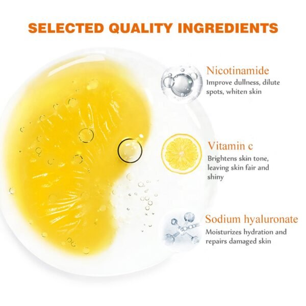 Disaar OEM organic vitamin C whitening facial skin serum natural skin care moisturizing anti age serum - Image 6