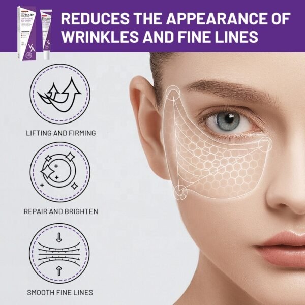 Disaar skin care retionl nicotinamide eye cream dark circles removal anti aging eye cream for women - Image 7