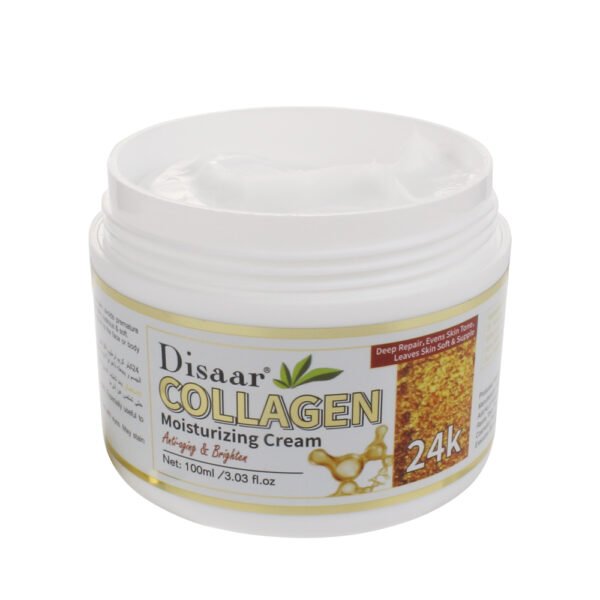 Disaar skin care 24k collagen moisturizing anti aging brighten face cream lotion - Image 7