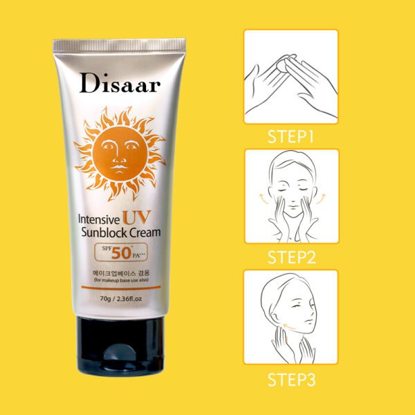 Disaar Intensive Uv Sunblock Cream Korean Sunscreen Spf 50 Sun Block Sunscreen Cream For Skin - Image 7