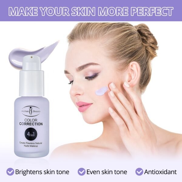 Wholesale 4 IN 1 Natural Color BB Cream moisturizing cream Glow Makeup Foundation BB Cream - Image 7