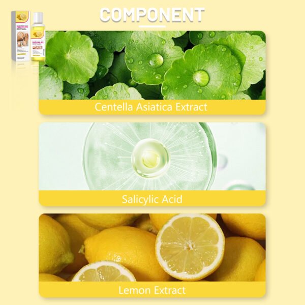 Disunie Private Label Extra Strength Yellow Peeling Oil Knuckles Skin Whitening Remove Dead Skin Exfoliating Anti Dark Spots Oil - Image 7