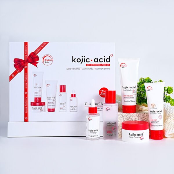 whitening skin care set moisturizing kojic acid cream skin care sets new for all stype skins - Image 7