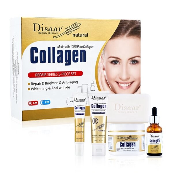 Skin Care Facial Set Collagen Whitening Facial Skin Care Set Lightening Cream - Image 7